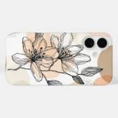 ヴィンテージボタニカルボホミニマリスト美植物 Case-Mate iPhoneケース (裏面 (横))