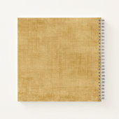 ヴィンテージボタニカルメイソンジャールジャーナル ノートブック (裏面)