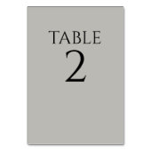 ヴィンテージボタニカルロマンチックスイートピー テーブルナンバー (裏面)