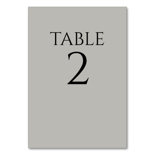 ヴィンテージボタニカルロマンチックスイートピー テーブルナンバー (正面)