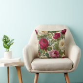 ヴィンテージボタニカルロマンティックシックフローラ クッション (椅子)
