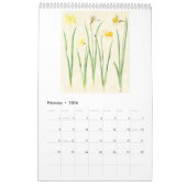 ヴィンテージボタニカル – ザ・ゴトルファーコード2026 カレンダー (2月 2026)