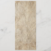 ヴィンテージボタニッ結婚クのディナーメニュー メニュー (裏面)