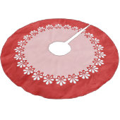 ヴィンテージボタンの白いトランス。+あなたの背中。&アイディア ブラッシュドポリエステルツリースカート (アングル)