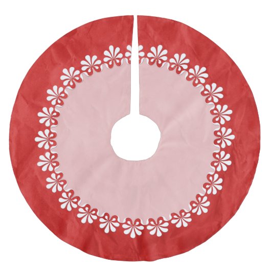 ヴィンテージボタンの白いトランス。+あなたの背中。&アイディア ブラッシュドポリエステルツリースカート (正面)