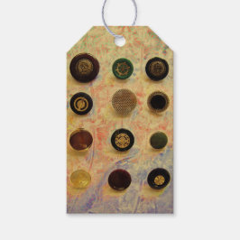 ヴィンテージボタン ギフトタグ