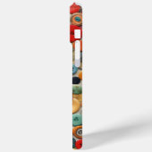 ヴィンテージボタン，デジタルアート Case-Mate iPhoneケース (裏面 / 左)