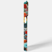 ヴィンテージボタン，デジタルアート Case-Mate iPhoneケース (裏面 / 右)