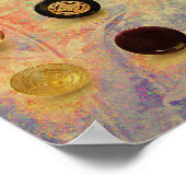 ヴィンテージボタン ポスター (角)