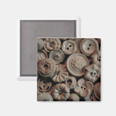 ヴィンテージボタン マグネット (正面/裏面)