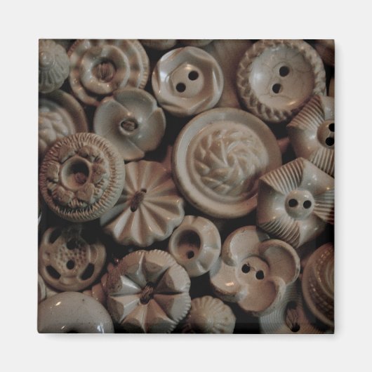 ヴィンテージボタン マグネット (正面)