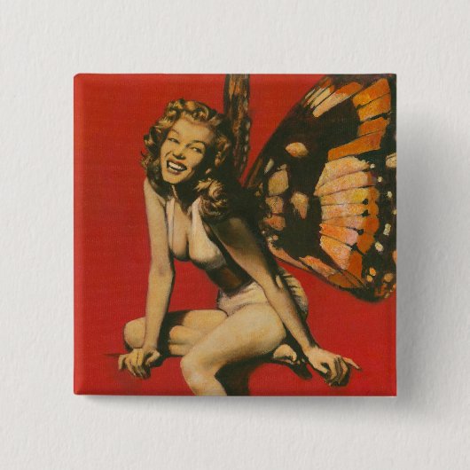 ヴィンテージボタン 缶バッジ (正面)