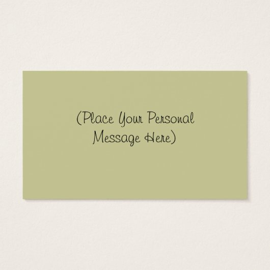 ヴィンテージボックスパーソナライズされたギフトカードラベル (裏面)