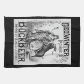 ヴィンテージボックビールバータオル キッチンタオル (横)