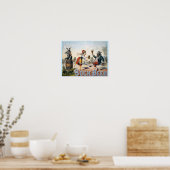 ヴィンテージボックビール ポスター (キッチン)