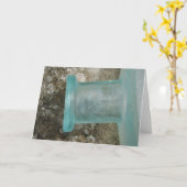 ヴィンテージボトル カード (黄色い花)