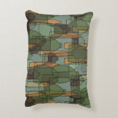 ヴィンテージボトル,ジャー,眼鏡の模様 アクセントクッション (裏面(縦))