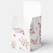 ヴィンテージボヘミアンパステルフラワーブークストトートバッグ フェイバーボックス (オープン)