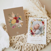 ヴィンテージボヘミアンフローラガーデン誕生のお知らせ 招待状