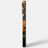 ヴィンテージボヘミアン糖スカル開花 Case-Mate iPhoneケース (裏面 / 左)