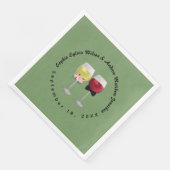 ヴィンテージボホカップル赤と白ワイン結婚ズ (コーナー)