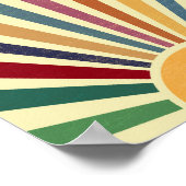 ヴィンテージボホカラー ポスター (角)