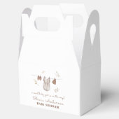 ヴィンテージボホガール物干しベビーシャワー フェイバーボックス (オープン)