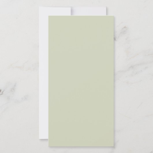 ヴィンテージボホサンフラワー花模様 セーブザデート (裏面)