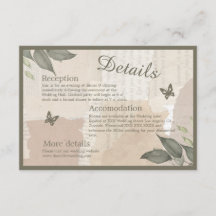 ヴィンテージボホシックな緑結婚草