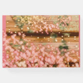 ヴィンテージボホバラ金ゴールド素朴キンセニェラスペインの ゲストブック (裏面)