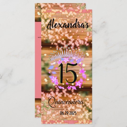 ヴィンテージボホバラ金ゴールド素朴キンセニェラスペインの メニュー (正面/裏面)