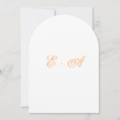 ヴィンテージボホフォレストキツネ結婚式招待状 招待状 (裏面)