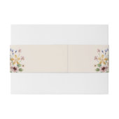 ヴィンテージボホフローラ 招待状ベリーバンド (裏面例)