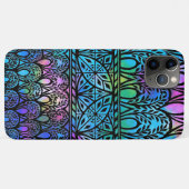 ヴィンテージボホブルースステンドグラス模様ケース Case-Mate iPhoneケース (裏面(横))