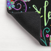 ヴィンテージボホレッツゴーレゴゴッドフローラインスピリチュアリティ マウスパッド (コーナー)