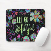 ヴィンテージボホレッツゴーレゴゴッドフローラインスピリチュアリティ マウスパッド (マウス)