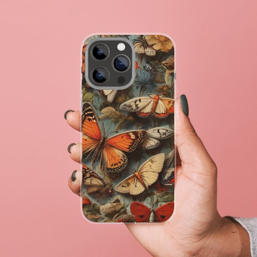 ヴィンテージボホ蝶パタカラフルーン Case-Mate iPhoneケース