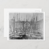 ヴィンテージボルチモアスキップジャックセーリングボート ポストカード (正面/裏面)