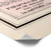 ヴィンテージボルチモアMDの地図(1876) ポスター (角)