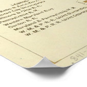 ヴィンテージボルチモアMD鉄道地図(1922) ポスター (角)