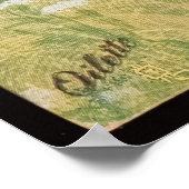 ヴィンテージボーイアガールチルドレンイラストレーション ポスター (角)