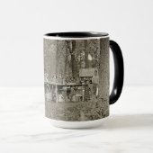 ヴィンテージボーイスカウト隊キャンプ写真1920's マグカップ (正面右)