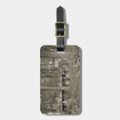 ヴィンテージボーイスカウト隊キャンプ写真1920's ラゲッジタグ (正面縦)