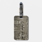 ヴィンテージボーイスカウト隊キャンプ写真1920's ラゲッジタグ (裏面縦)