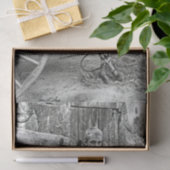 ヴィンテージボーイズインハーレクインスーツティッシュペーパー 薄葉紙 (ギフト)