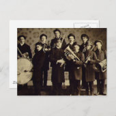 ヴィンテージボーイズ真鍮バンドワルシャワIndiana ポストカード (正面/裏面)