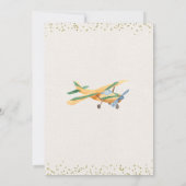 ヴィンテージボーイ誕生日パーティーの招待状 招待状 (裏面)