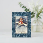 ヴィンテージボーイ/飛行機クリスマスポストカード シーズンポストカード (スタンド正面)