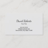 ヴィンテージボートいかりプロフェッショナル 航海の 名刺 (裏面)