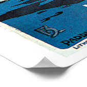 ヴィンテージボートでアイルランドの広告に移動 ポスター (角)